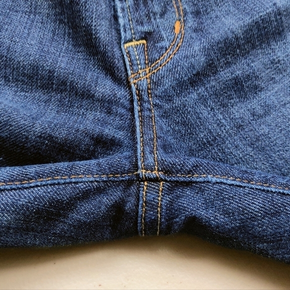 Citizens of Humanity Kelly Stretch Low Waist Cropped Y2K Blue Jeans size 28 - Picture 9 of 13